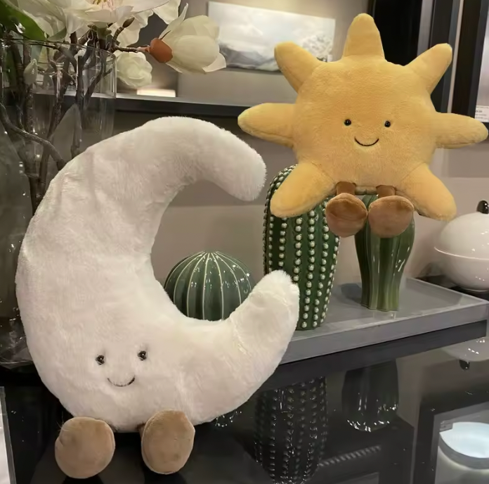 Sun and Moon Plushie